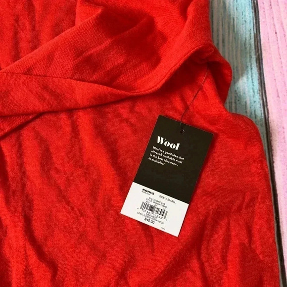 Nine west long sleeve turtle neck top - Picture 5 of 7